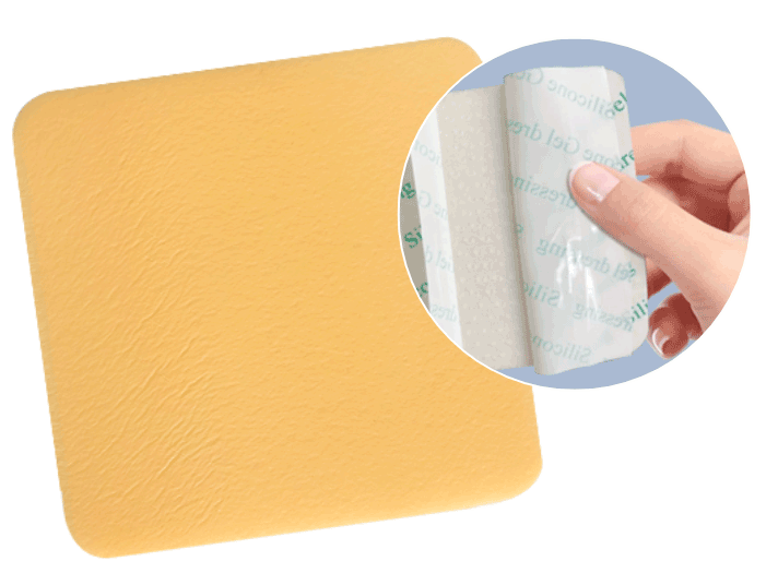 SILICON GEL FOAM DRESSING