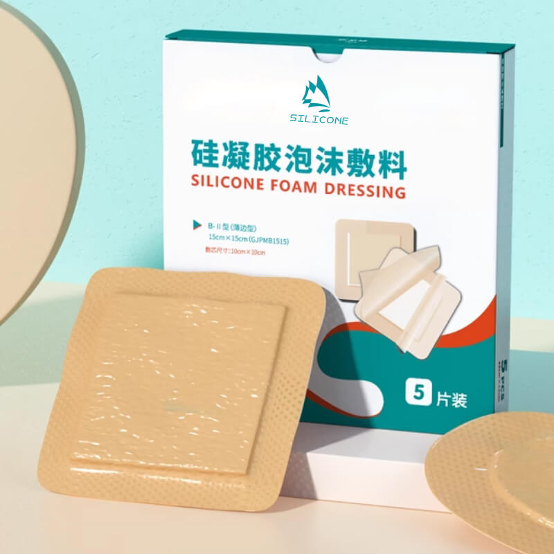 Silicon gel foam dressing (2)